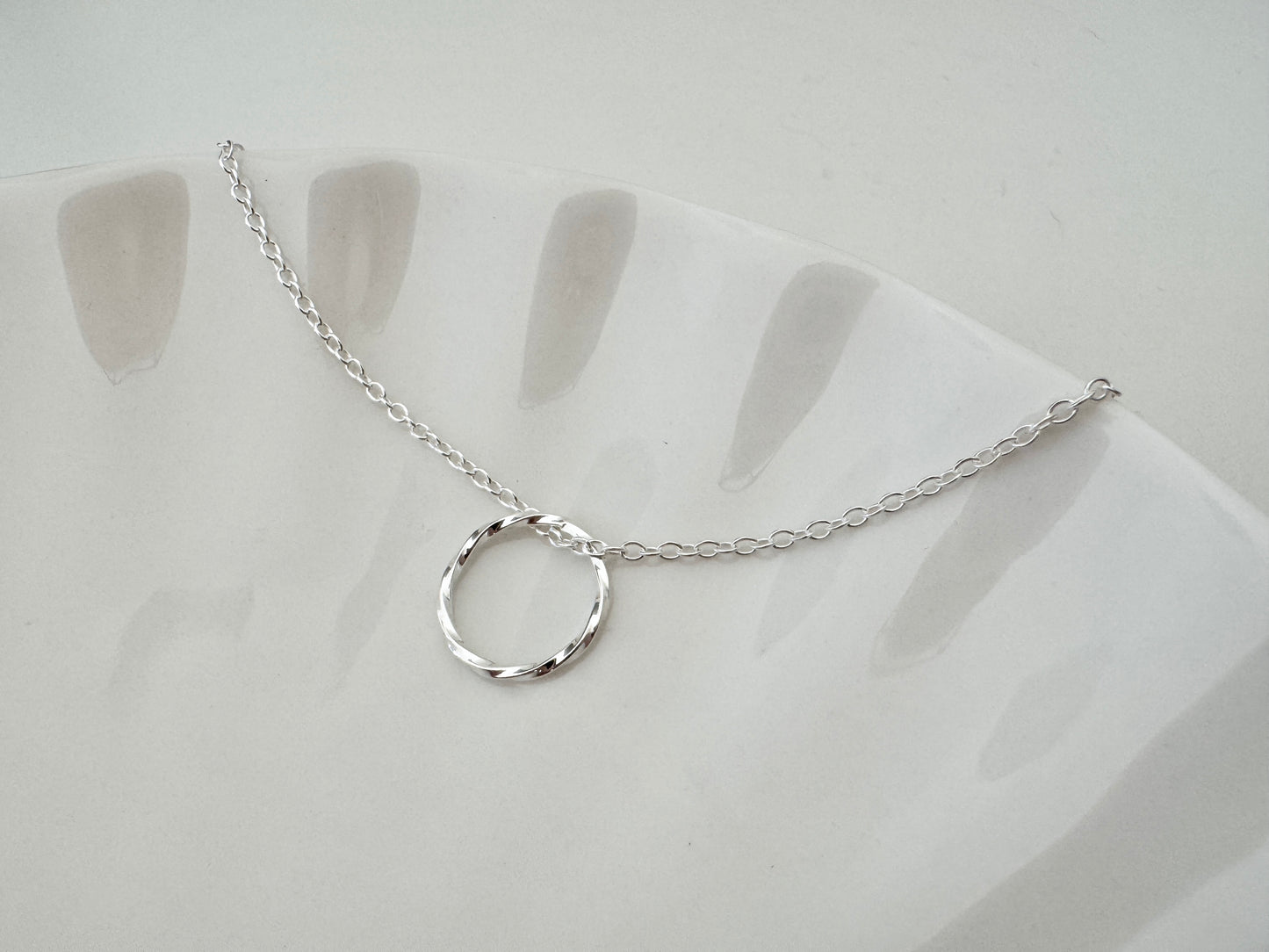 Silver Necklace for 1st Anniversary