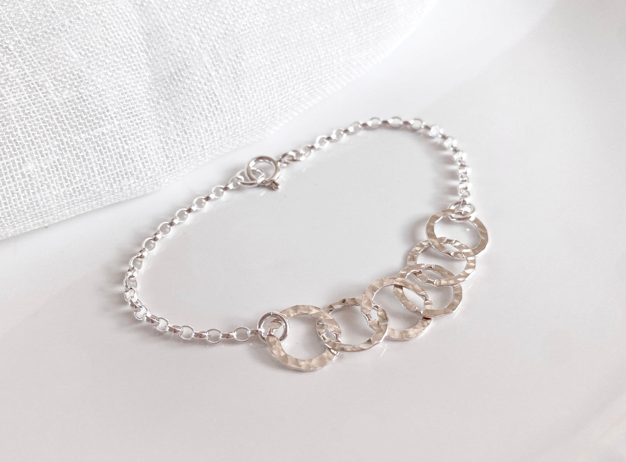 Sterling Silver Bracelet for 60th Birthday