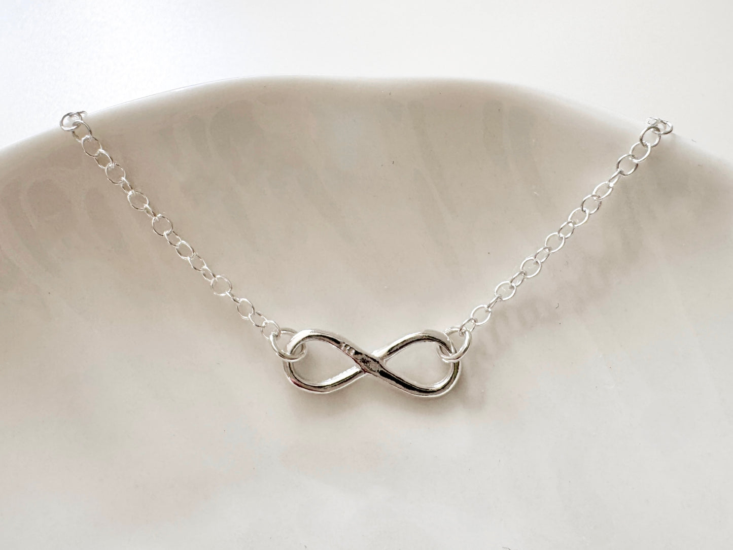 Silver Infinity Necklace