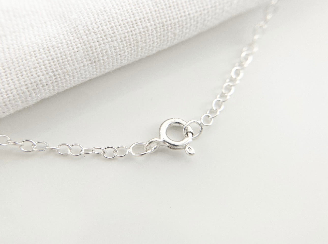 Silver Necklace for 1st Anniversary