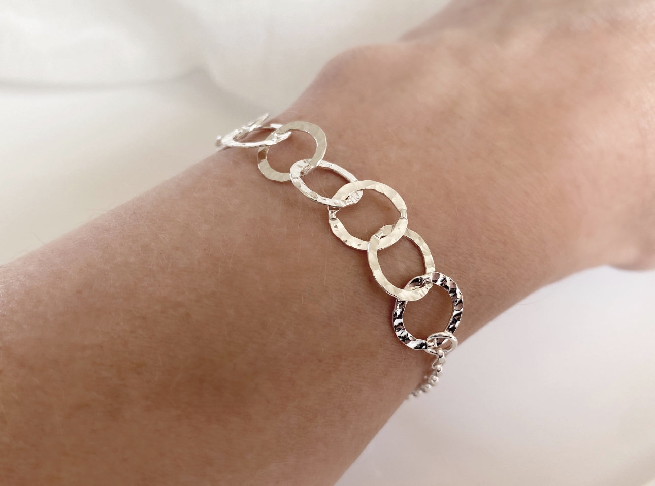 60th silver bracelet