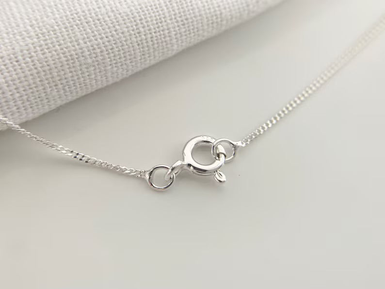 Silver Circle Friendship Pendant Necklace for 4 Friends