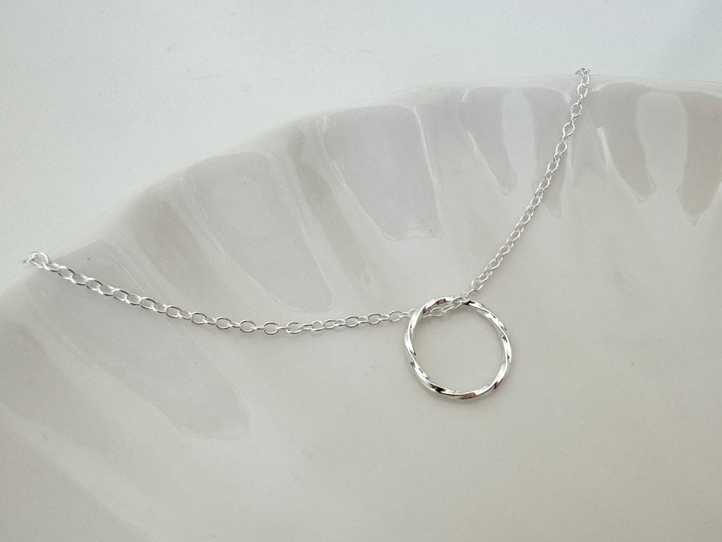 Silver Necklace for 1st Anniversary