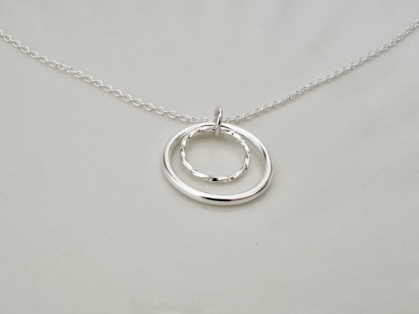 Sterling Silver Grandmother Necklace