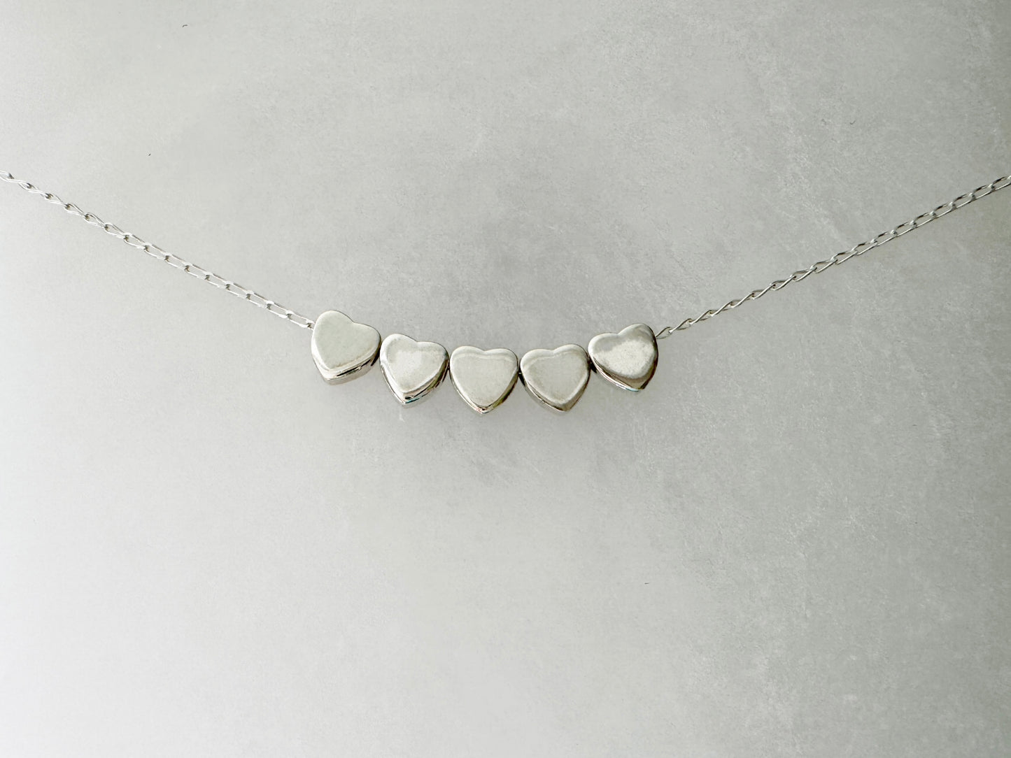 Sterling Silver 50th Birthday Heart Necklace