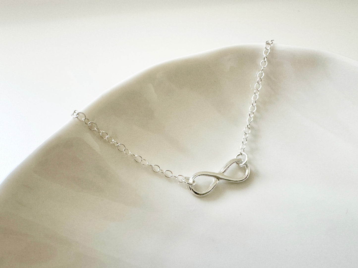 Silver Infinity Necklace