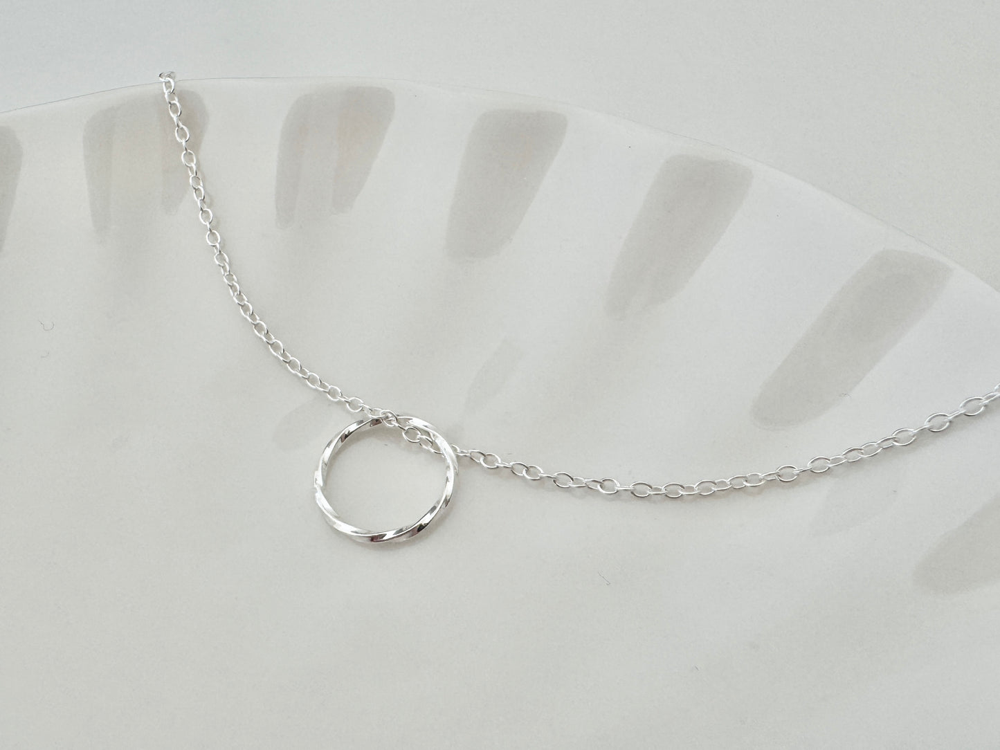 Silver Necklace for 1st Anniversary