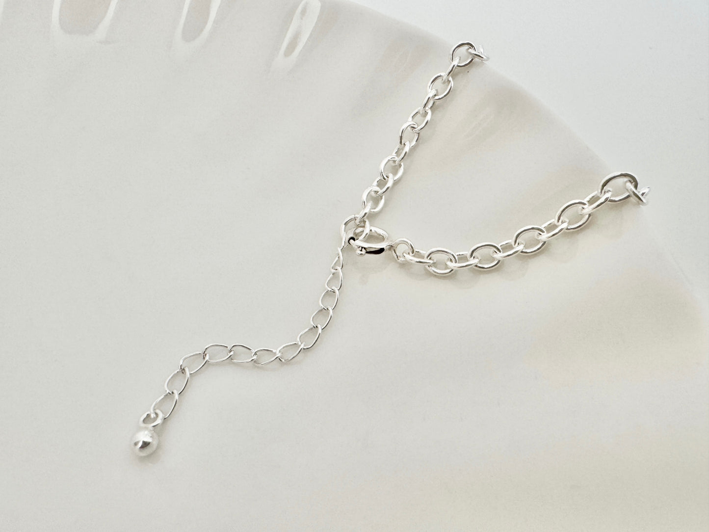 Sterling Silver Cable Chain Bracelet