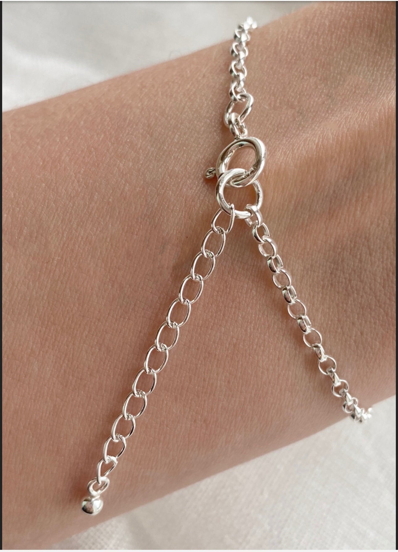 Sterling Silver Bracelet for 80th Birthday