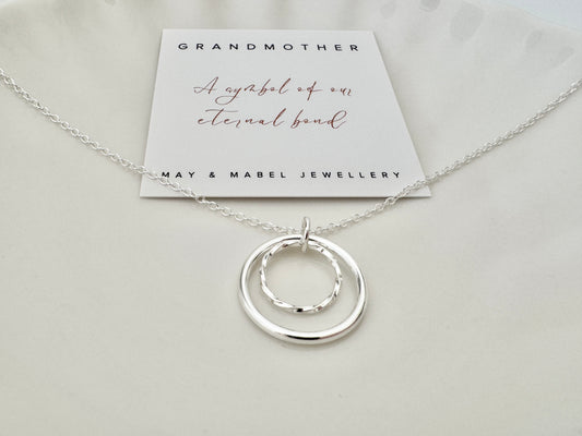 Sterling Silver Grandmother Necklace