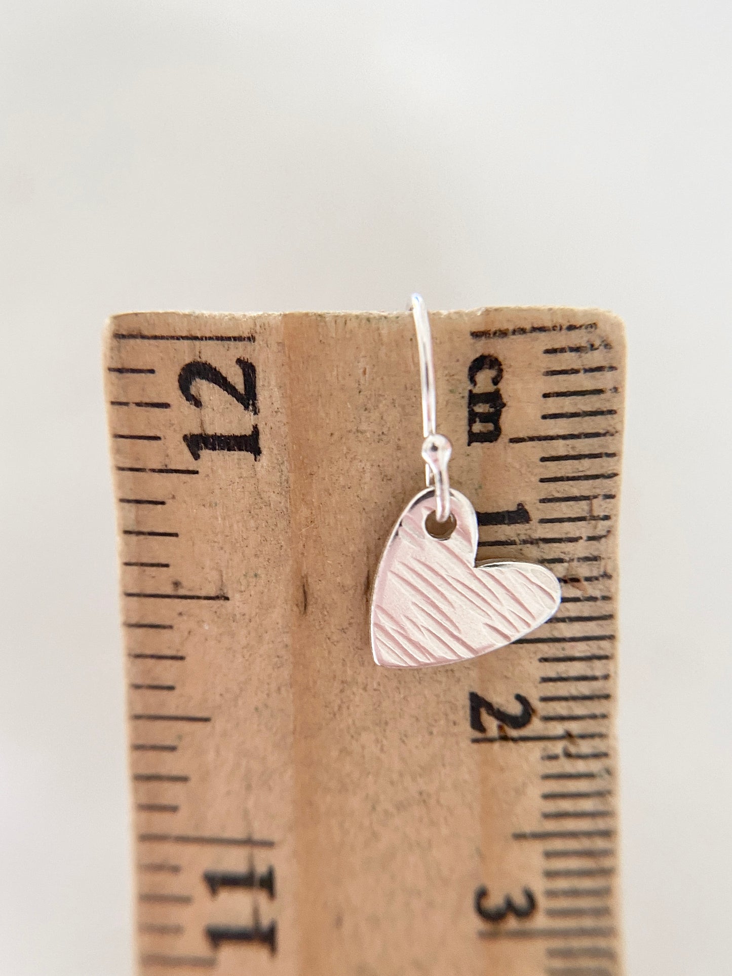 Sterling Silver Classic Heart Earrings