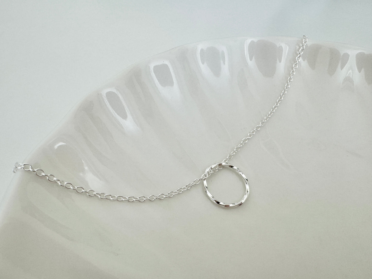 Silver Necklace for 1st Anniversary