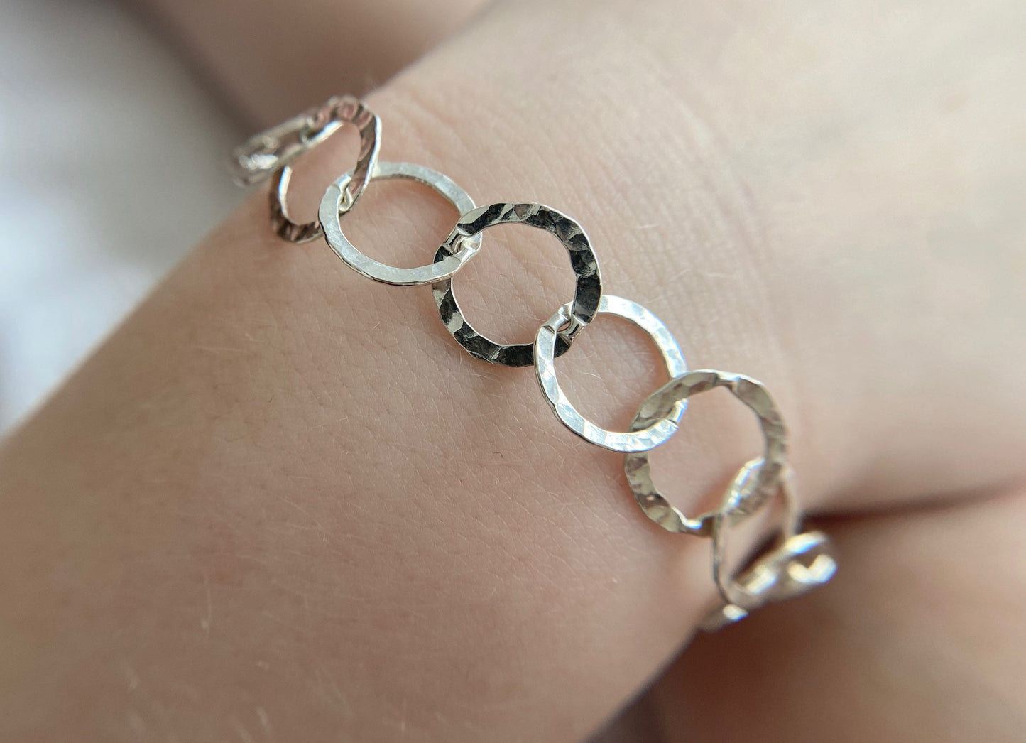 Sterling Silver Delicate Link Bracelet