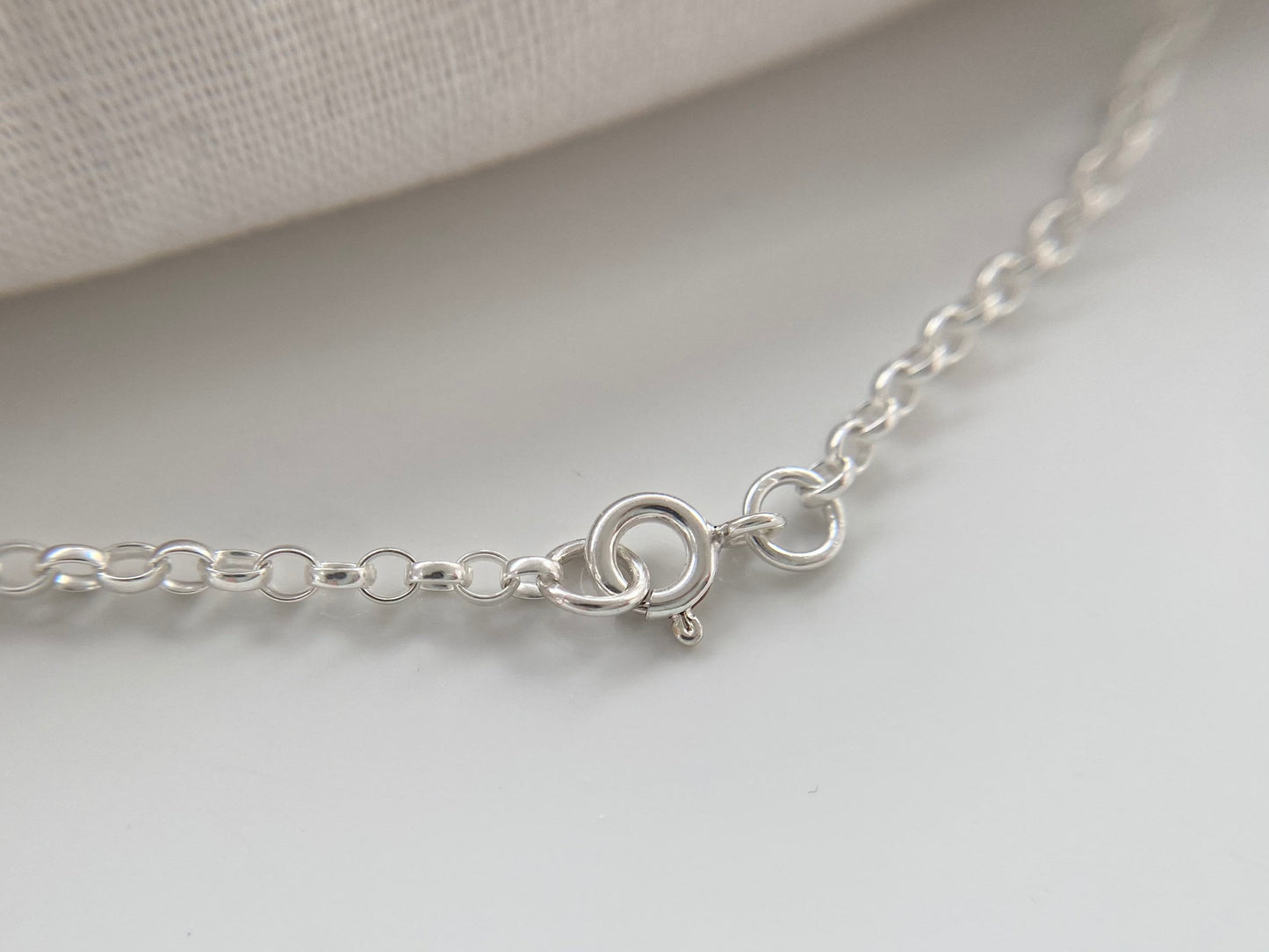 Simple Silver Chain Necklace