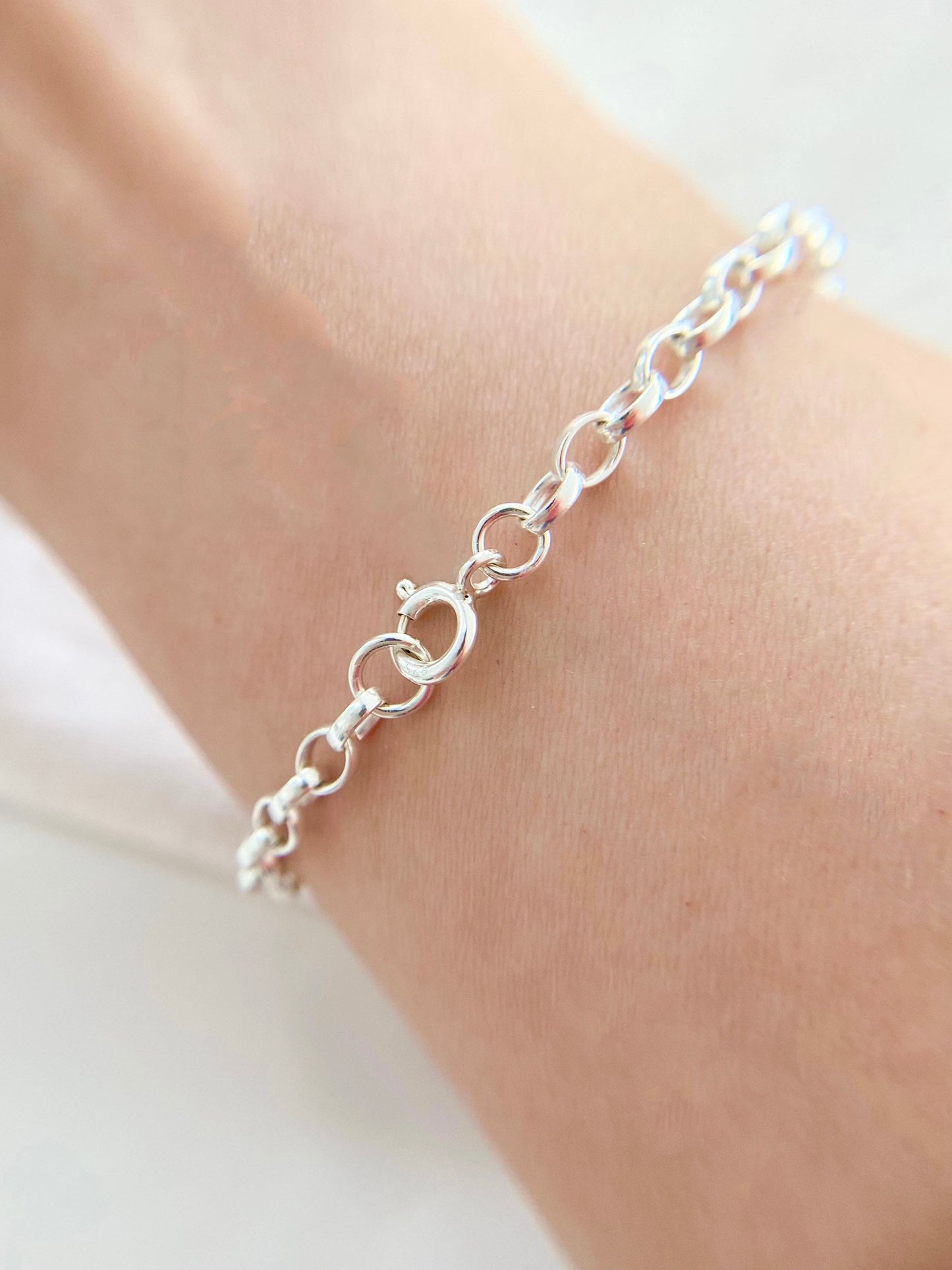 Sterling Silver Charm Bracelet