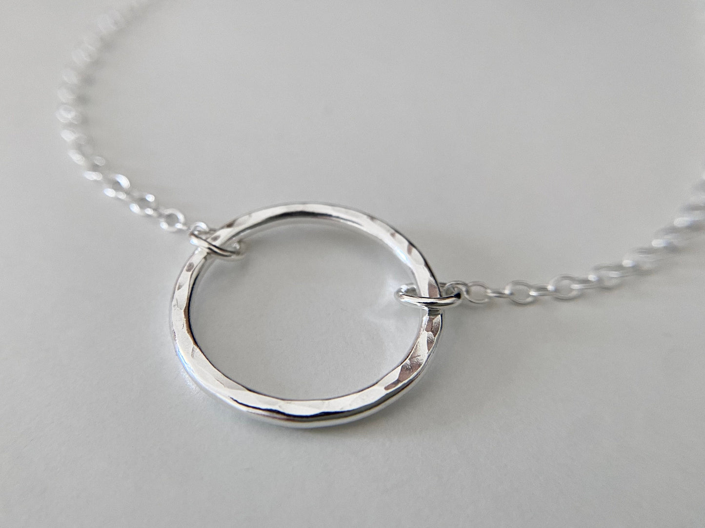 Silver Link Infinity Necklace