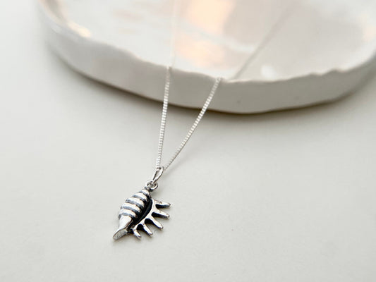 Silver Shell Necklace