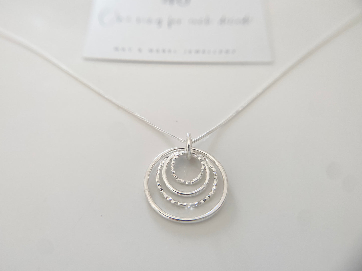 40th Birthday Sterling Silver Necklace